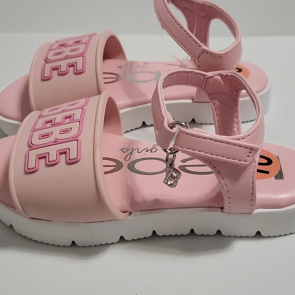 NWOT Bebe Kids Light Pink Sandals